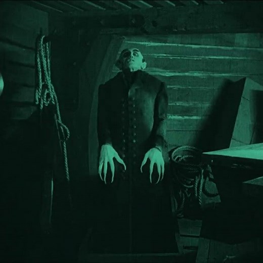 NOSFERATU "Count Orlok awakens from a coffin on the journey to Wisborg" Clip