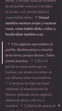 EXODUS chapter 12 verse 28 onwards