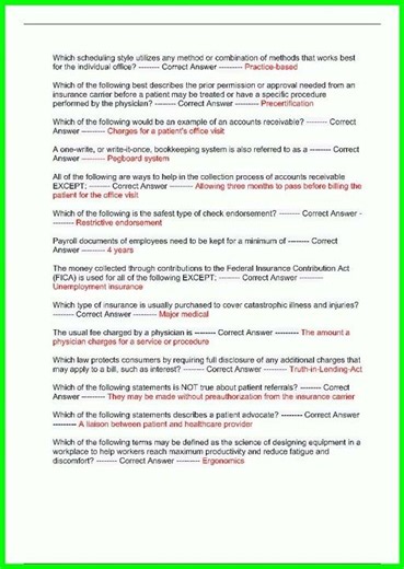 Certified Medication Aide Exam CMA Exam New Latest Version with All Questions and 100 Correct Answer