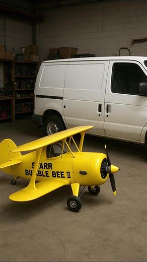 Meet the Starr Bumble Bee II — the world’s smallest aircraft, built in a garage and smaller than a parking spot! A wild story of rivalry, innovation, and record-breaking flight. #aviation #worldrecord #DIY