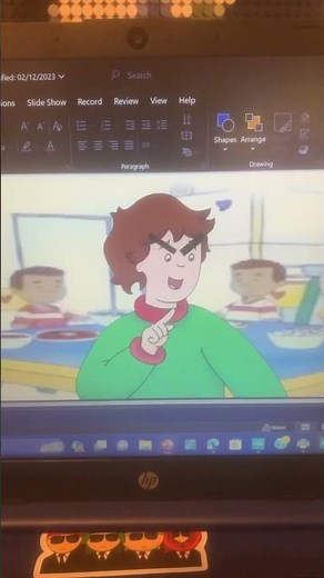 Classic Caillou wants ice cream