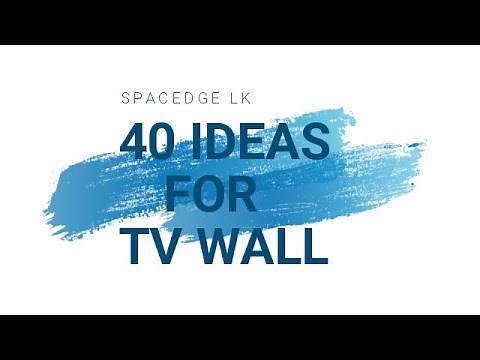 40 Ideas To Decorate The Wall You Hang Your TV On