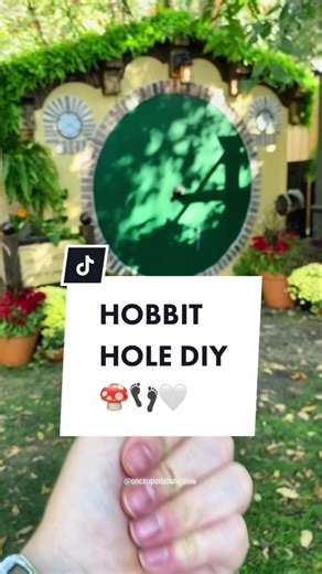 DIY Hobbit Hole House: A Creative Garden Shed Renovation