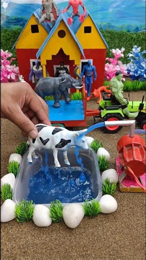 diy tractor video mini water pump science project #shorts #diyfarmingcity