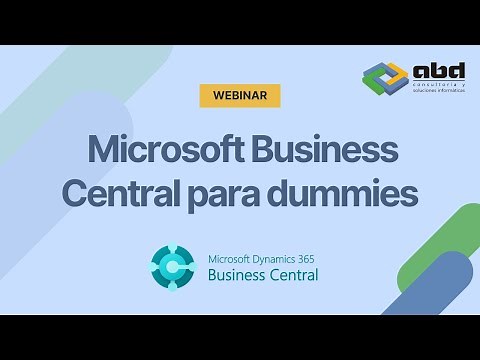 WEBINAR “Microsoft Business Central para dummies"