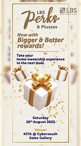 We're excited to unlock our loyalty program, LBS Perks and Plusses! This program is packed with rewards, privileges, and experiences just for you, our valued homeowners. In keeping with the spirit of Merdeka, we're offering a complimentary 3-night stay at the modern contemporary 4-star SCAPES Hotel in Genting Highlands for every LBS property *purchased* during this two-month period. This is our way of saying thank you to our most loyal customers. The Merdeka campaign will take place during the L