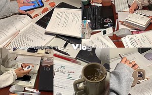 【独处vlog】满课学习记录.假期宅家学习+上课在校学习.study with me