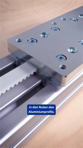 Vorteile von Zahnriemenachsen mit Nutgleitern