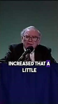 Buffett on the power of share repurchases (1998)