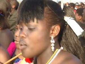 Reed Dance Swaziland (Edited for American TV)