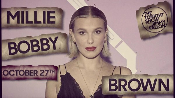 Millie Bobby Brown is here TONIGHT! ✨ | The Tonight Show Starring Jimmy Fallon