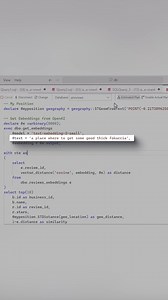 Precise search results with hybrid search capabilities in SQL....