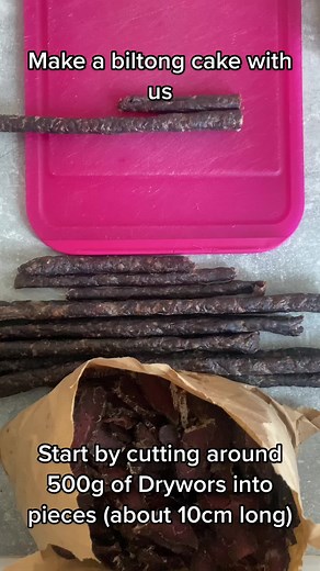 How to Make a Biltong Cake | Creative Biltong Recipe