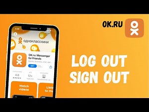 How to Log Out of OK Ru app | Sign Out ok.ru