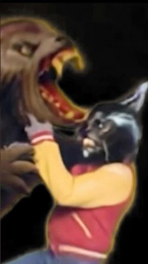 Somebody’s watching me Michael Jackson Werewolf ￼vs David AWIL #michaeljackson #werewolf #edit