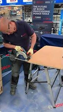 A Quick Overview & Demo of the Bosch GKS 18V-57 G Circular Saw