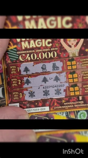 WINTER MAGIQUE #grattage #lottery #gains