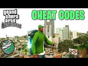 Grand Theft Auto San Andreas Remastered ALL Cheat Codes