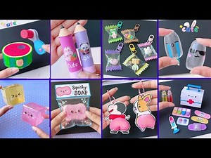 Easy craft ideas/ miniature craft /Paper craft/ how to make /DIY/school project/Tonni art and craft