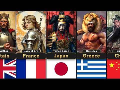 Legendary Warriors From Around the World! Some of Them You Won't Believe!