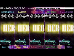 DDR / PARANOIA survivor MAX - SINGLE (DanceDanceRevolution EXTREME)