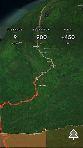 Lake of the Clouds & the Porcupine Mountains | North Country Trail #Shorts