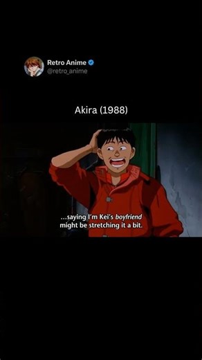 Akira (1988) #retroanime #anime #2000sanime #80sanime #crimeanime