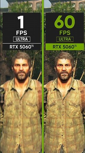 The Last of Us Part I vs RTX 5060Ti – 1 FPS vs 60 FPS Performance Test!