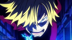 Sanji Ifrite Jambe vs Queen Epic Fight | One Piece Episode 1061