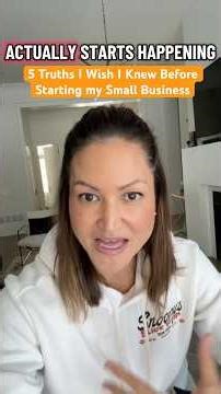 5 Things I Wish I Knew Before Launching My Business #smallbusiness #mindset