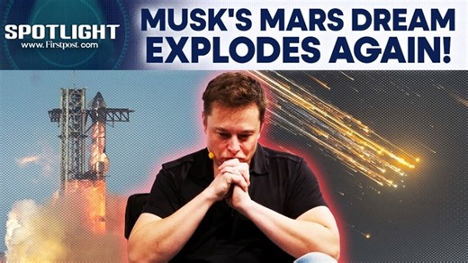 #Spotlight: A SpaceX rocket exploded shortly after it was launched from Texas on March 6. The starship explosion triggered flight groundings and warnings about falling spaceship debris. SpaceX confirmed the un-crewed ship had suffered "a rapid unscheduled disassembly" during its ascent into space, and lost contact with the ground. The massive SpaceX Starship, the largest rocket ever created which Elon Musk says will one day put humans on Mars, spun out of control shortly after its launch. No inj