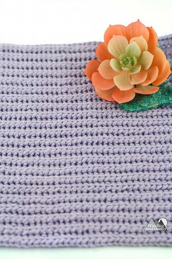 Yarn Over Slip Stitch Tutorial - Winding Road Crochet