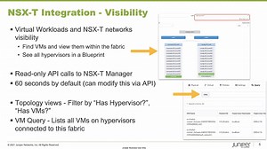 Juniper Apstra Integration with VMware NSX-T Demo