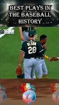 Best Plays in the Baseball History