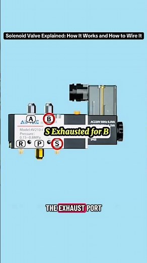 Solenoid Valve Explained: How It Works and How to Wire It.. #electrical #learning #foryou