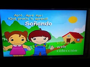 Cantando Aprendo, Aprá Apré Aprí DVD Menú V1