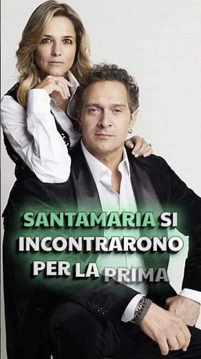 Francesca Barra and Claudio Santamaria: the incredible secret of their first meeting! 🥹❤️