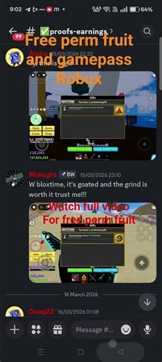 Blox Fruits Giveaway 🎁 Free Gamepass | GAMERZ_KING229