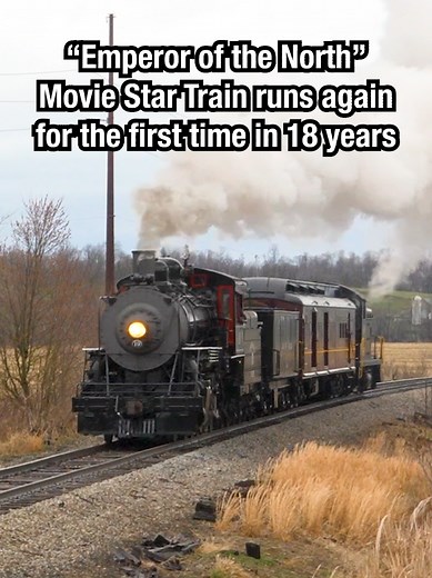 Historic Steam Train Returns to Tracks After Overhaul
