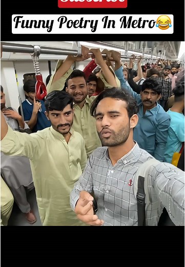 Humorous Poetry Moments in the Metro