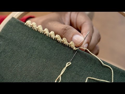 Bold Border Design Tutorial: Embroidery for Beginners