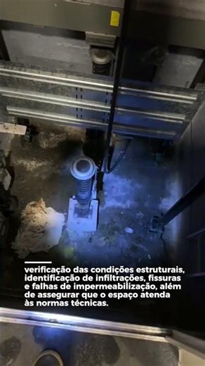 Vistória Fosso de Elevador - Marista Planejamento e Perícia