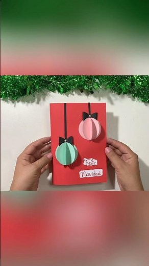 Christmas Pop Up Card Idea 🎄✨ | Tarjeta Navideña Pop Up