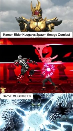 Kamen Rider Kuuga vs Spawn (Image Comics) in MUGEN