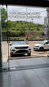 #VW India launched imported #TRoc in India in March 2020 at just ₹20 lakh. Amazing car with great engineering, it should come back? #namastecar #volkswagentroc #vwtroc | NamasteCar