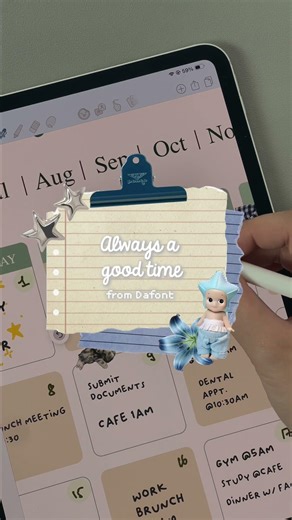 The handwriting font that makes digital notes feel like a work of art. ✨