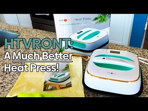 HTVRONT 10x10" Heat Press Review