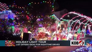 Group maps out the best holiday light displays in Albuquerque