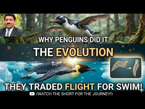 Evolution of Penguins: From Flying Birds to Swimmers‪@ZooSphere786‬