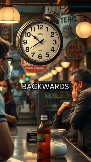 When Clock Hands Go Backwards! 🕰️🔄